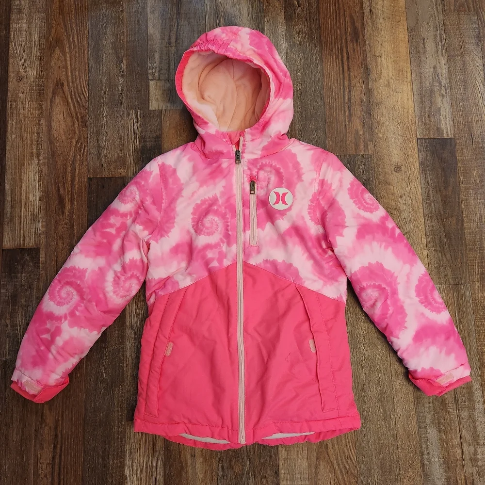 Hurley Pink Youth Winter Jacket